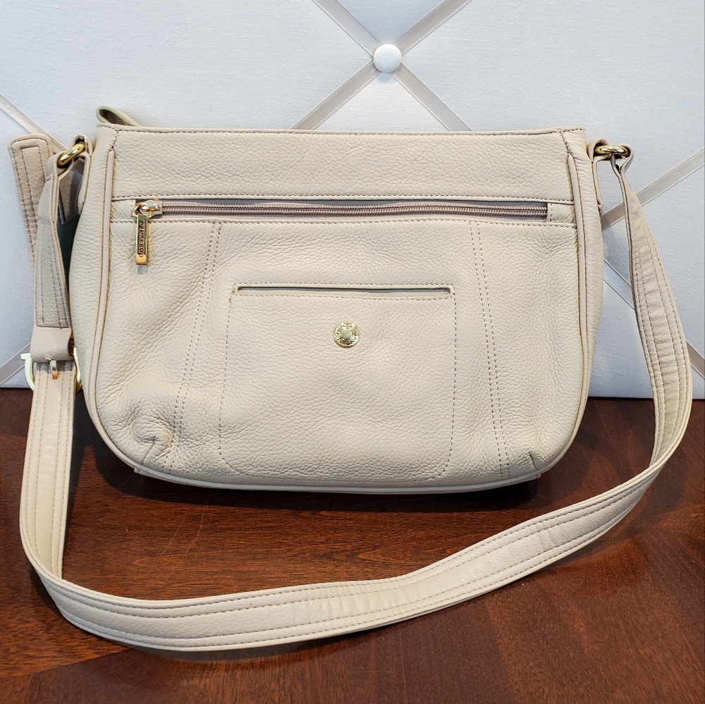 Stone & Co. Genuine Leather Shoulder Handbag